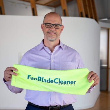 Brian O'Neill FanBladeCleaner Inventor