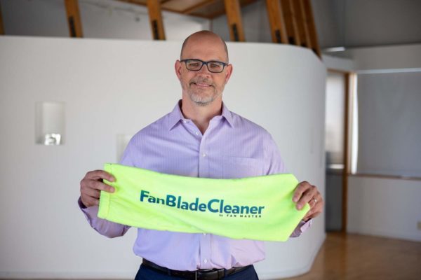 Brian O'Neill FanBladeCleaner Inventor